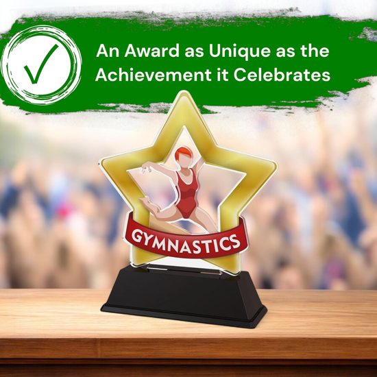 Mini Star Female Gymnastics Trophy
