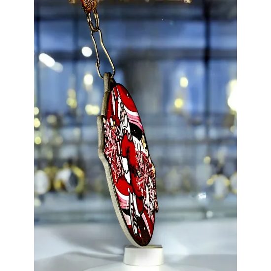 Aurum Stainless Steel Santa Run Medal