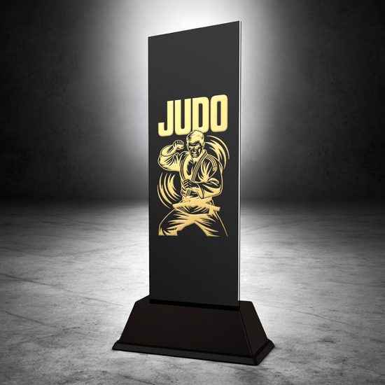 Shadowline Judo Male Trophy – Stainless Steel Award