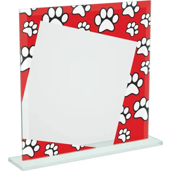 Eloise Dog Show Full Colour Printed Glass Award