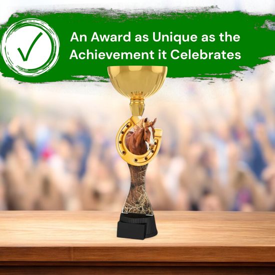 Vancouver Horse and Horseshoe Gold Cup Trophy