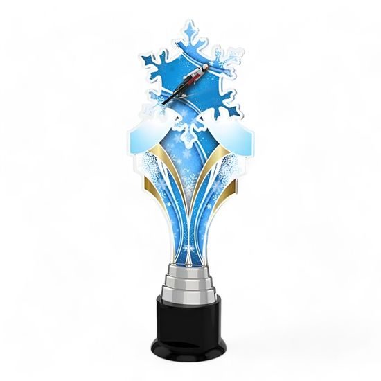 Verbier Ski Jump Snowflake Trophy