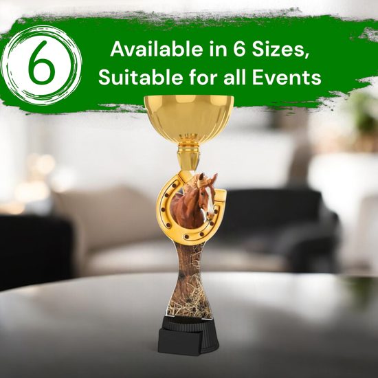 Vancouver Horse and Horseshoe Gold Cup Trophy
