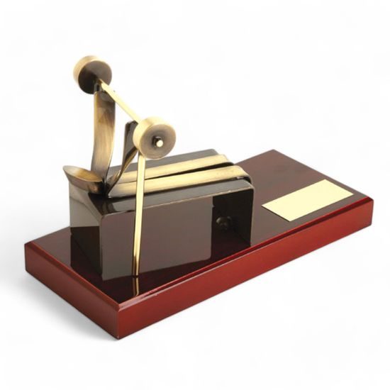 Aragon Weightlifting Handmade Metal Trophy