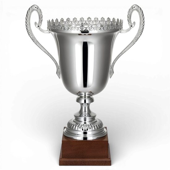 Tuscan Silver Plated Metal Cup