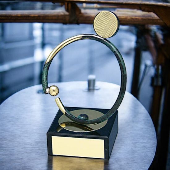 Bilbao Pétanque Handmade Metal Trophy