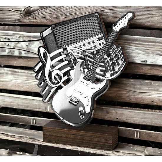 Sierra Classic Electric Guitar Real Wood Trophy