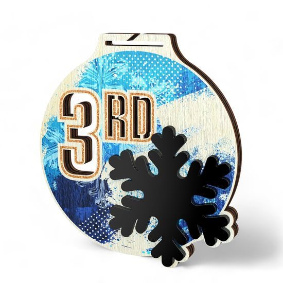 Highgrove Fusion Snowflake Third Place Bronze Medal