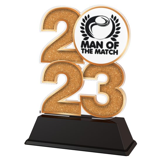 Rugby Man of the Match 2023 Trophy