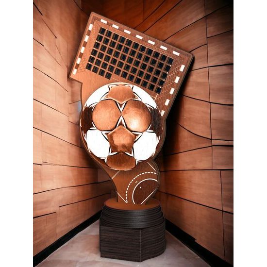 Frontier Classic Real Wood Handball Trophy