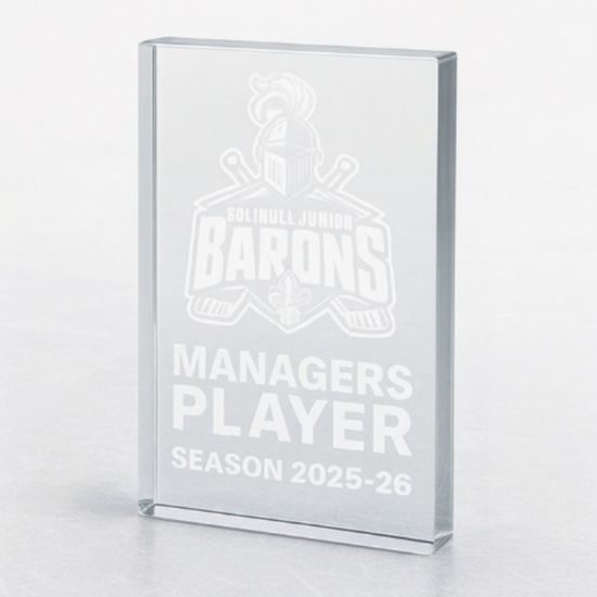 Halcyon Engraved Glass Award