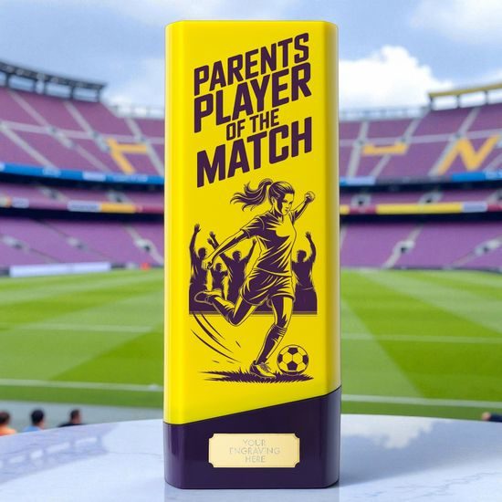 Tower Elite Heavyweight Women's Parents Player of the Match Football Trophy