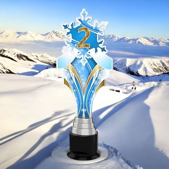 Verbier 2nd Place Snowflake Trophy