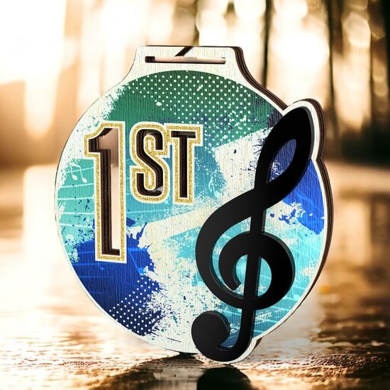 Highgrove Fusion Music Note First Place Gold Medal