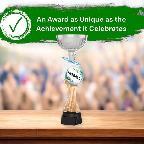 Montreal Netball Silver Cup Trophy