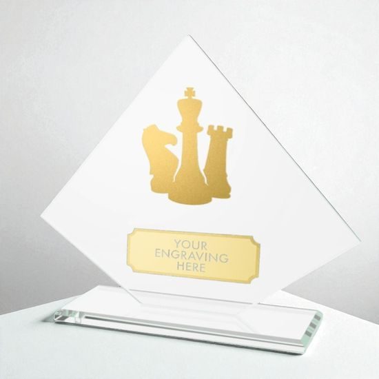 Vanguard Glass and Metal Fusion Chess Trophy