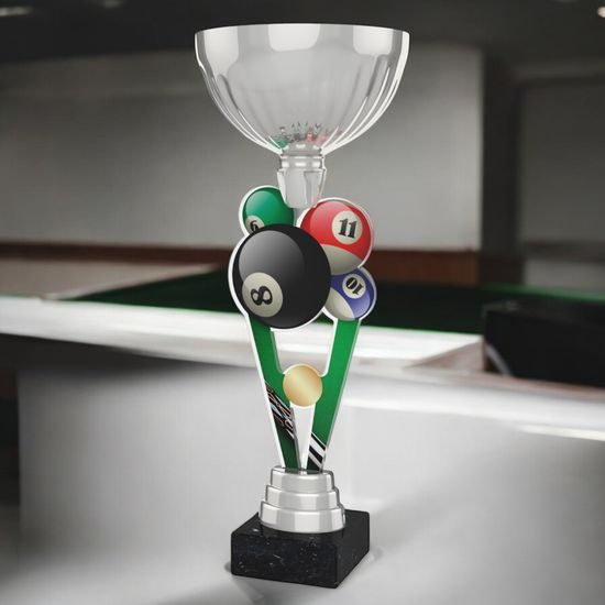 Napoli Pool Silver Trophy cup