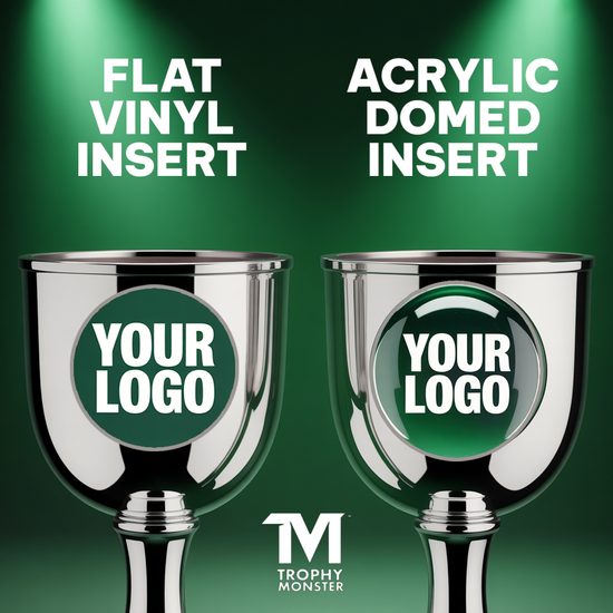 Montague Silver Logo Insert Laser Cup