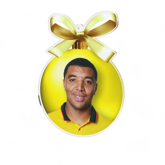 Christmas Photo 2D Bauble Custom Made Printed Medal