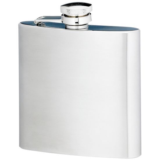 Imperial Leather Trim Hip Flask