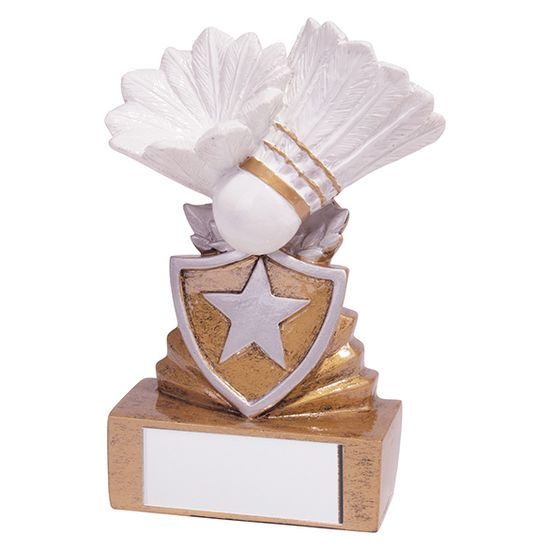 Mini Shield Badminton Trophy