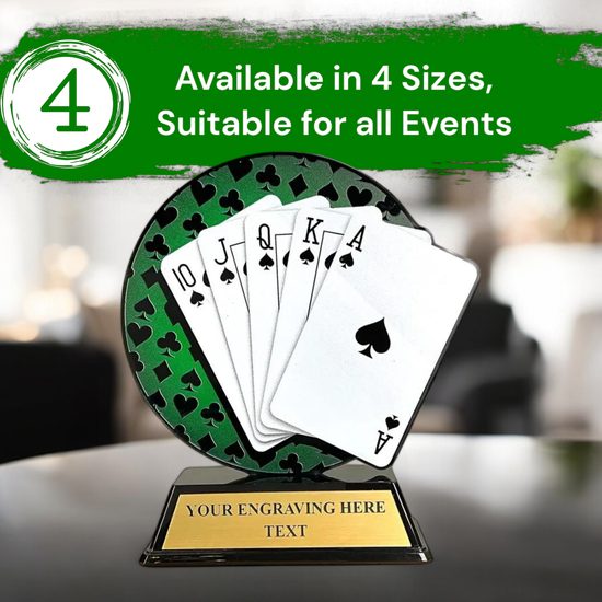 Roswell Playing Cards Trophy