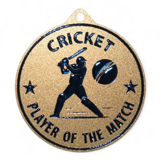 Quantum Cricket Player of the Match Stainless Steel Medal
