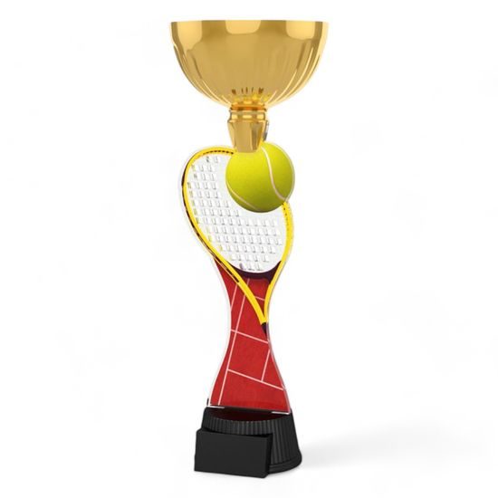 Vancouver Tennis Racket and Ball Gold Cup Trophy