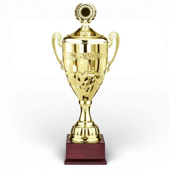 Landmark Gold Logo Cup with Lid