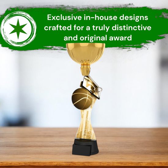 Vancouver Classic Basketball Gold Cup Trophy