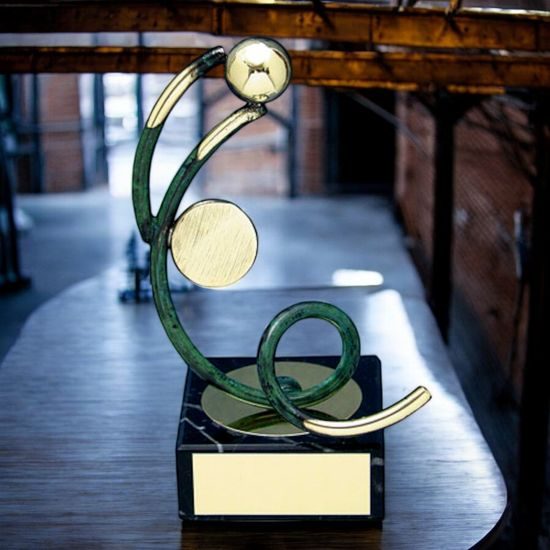 Bilbao Goalkeeper Handmade Metal Trophy