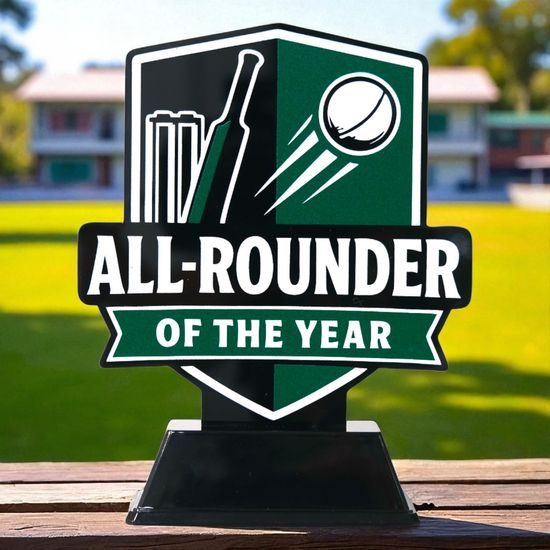 Pavilion All Rounder of the Year Cricket Trophy