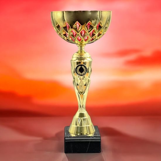 Regent Gold and Red Cup