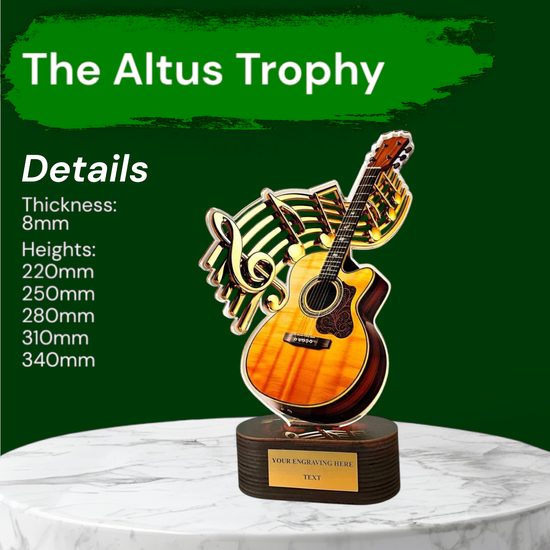 Altus Acoustic Guitar Trophy