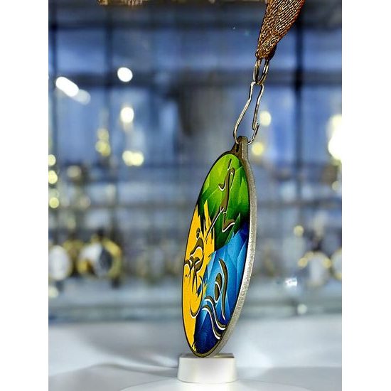 Aurum Triathlon Stainless Steel Medal