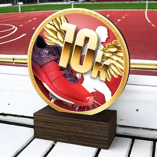 Holt Colour 10k Run Real Wood Trophy
