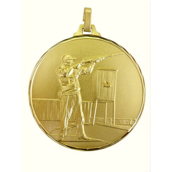 Diamond Edged Clay Pigeon Skeet Shooting Gold Medal