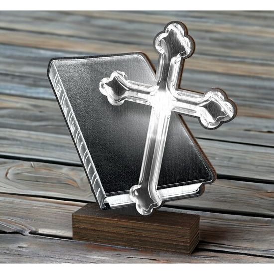 Sierra Classic Church Print Wood Trophy