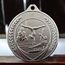 Champion Embossed Unisex Gymnastics Silver Medal