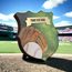 Heraldic Birchwood Baseball Shield
