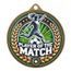 Quantum Women’s Football Player of the Match Stainless Steel Medal