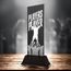 Shadowline Football Male Players' Player Trophy – Stainless Steel Award