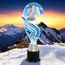 Aspen Ice Skating Snowflake Trophy