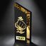 Spire Edge Metal & Wood Martial Arts Trophy