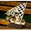 Sierra Classic Go Kart Real Wood Trophy