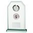 Vitoria Jade Glass Clock Logo Insert Award