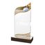 United Acrylic Wood Classic Petanque Trophy