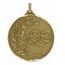 Diamond Edged Olympic Emblem Bronze Medal