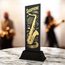 Shadowline Saxophone Music Trophy – Stainless Steel Award