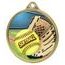 Softball Colour Texture 3D Print Gold Medal